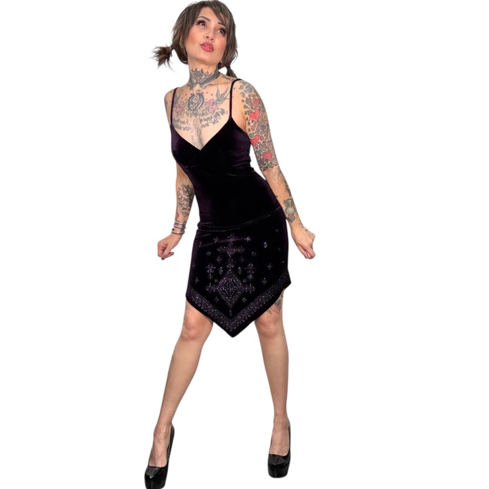 90s Velvet dress